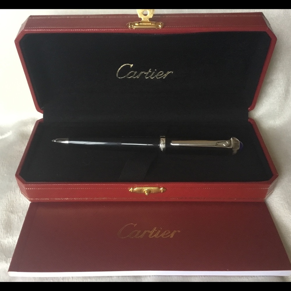 Cartier Diabolo Pen with Black Palladium Finish
